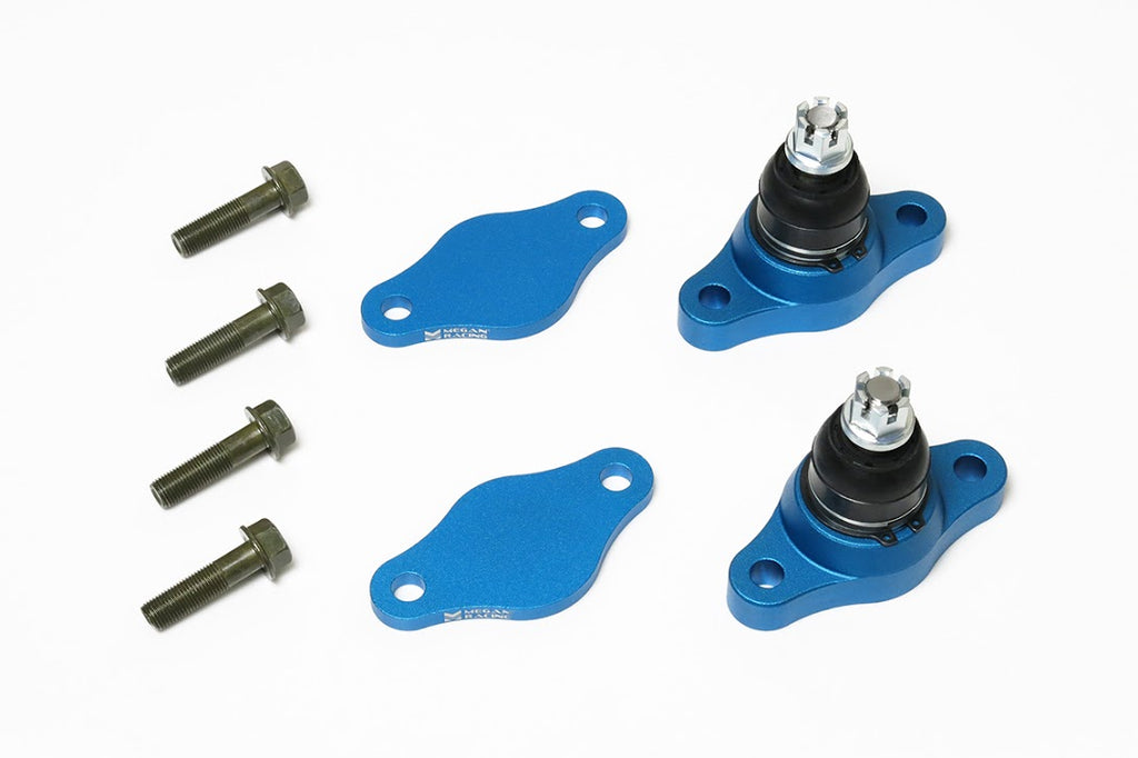 Megan Racing Roll Center Adjuster S2000/AP1/AP2 Front (Forged Body) with offset plates 2pcs/Set