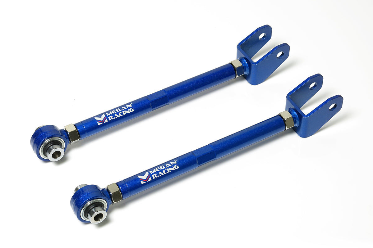 Megan Racing Type II Rear Lower Toe Control Arm, Nissan S14/S15/R33/R34 (W/O Hicas) (Extreme Low Use: Car Lower then 2")