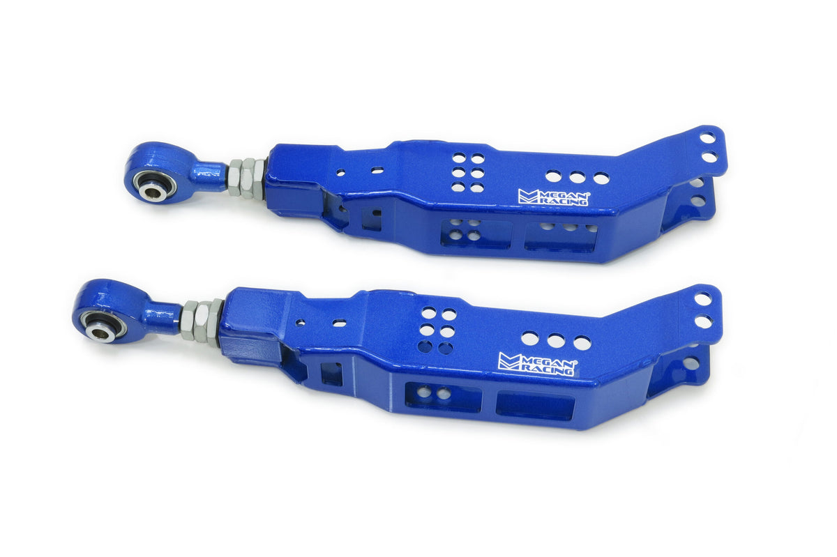 Megan Racing TypeII Rear Lower Camber Impreza 08+ STI/GRB Legacy/Outback 10-14 BM/BR/FRSBRZ 13-21/22+ 2pcs