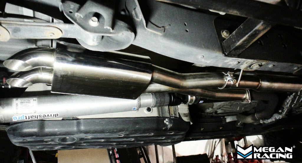 Megan Racing Toyota Tundra 14-21 Turn Down CBS Exhaust (5.7, Crewmax Only) (add 1xgasket 3" 2hole 2xnuts/bolts)