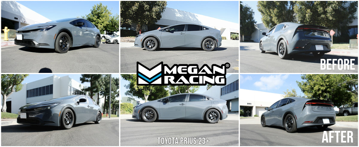Megan Racing Toyota Prius 23+ (Incl AWD, EXC PRIME) EZII Series Coilover Kit