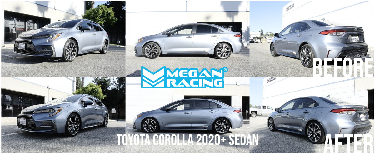 Megan Racing Toyota Corolla 20+ Sedan Lowering Spring (Exc Hatchback, Hybrid)