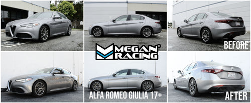 Megan Racing Alfa Romeo Giulia 17+ Lowering Springs (EXC AWD, Quadrifoglio)