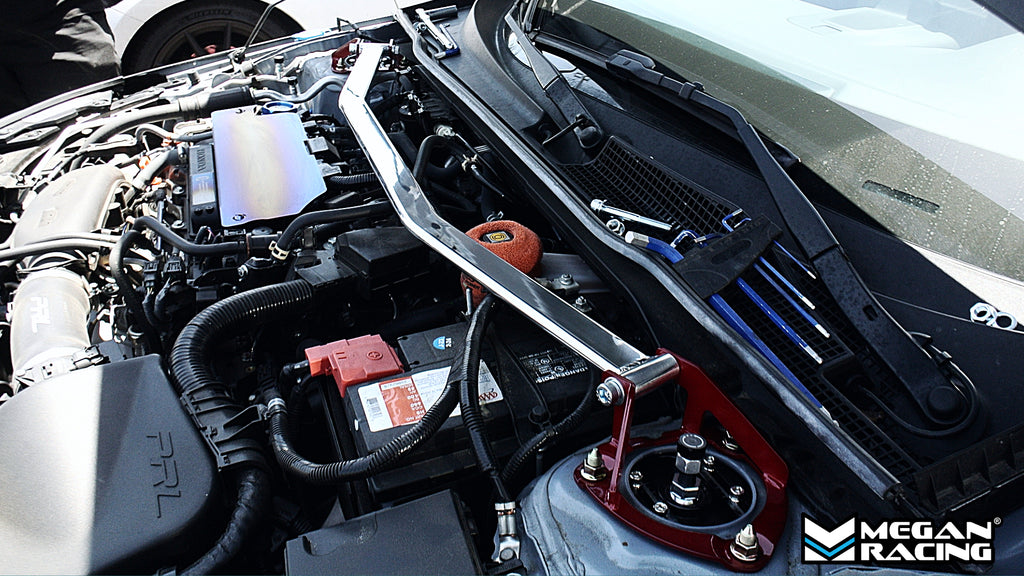 Megan Racing Honda Civic 22+ / Honda Civic 16-21 Front Upper Strut Bar Race-Spec