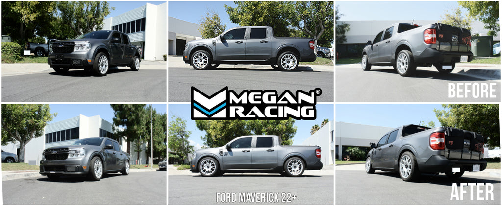 Megan Racing Ford Maverick 22+ Street Series Coilover Kit (2WD, Solid Rear Only)
