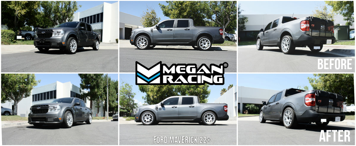 Megan Racing Ford Maverick 22+ Street Series Coilover Kit (2WD, Solid Rear Only)
