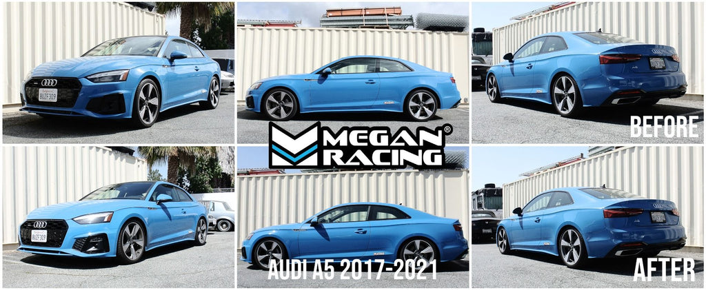 Megan Racing Audi A4/A5 17+ Lowering Springs (EXC Wagon)