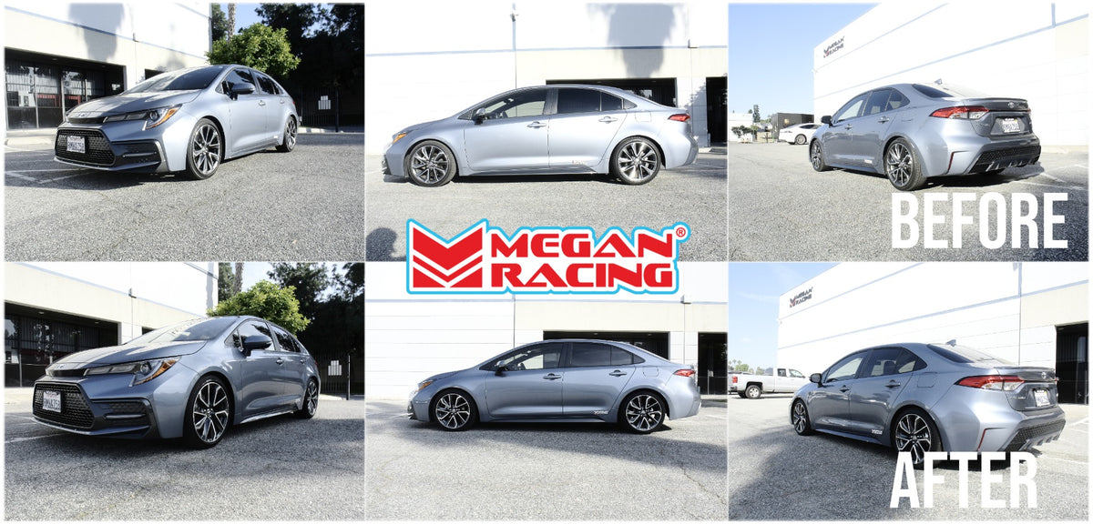 Megan Racing Toyota Corolla Sedan 20+ (EXC Hatch) EZII Series Coilovers