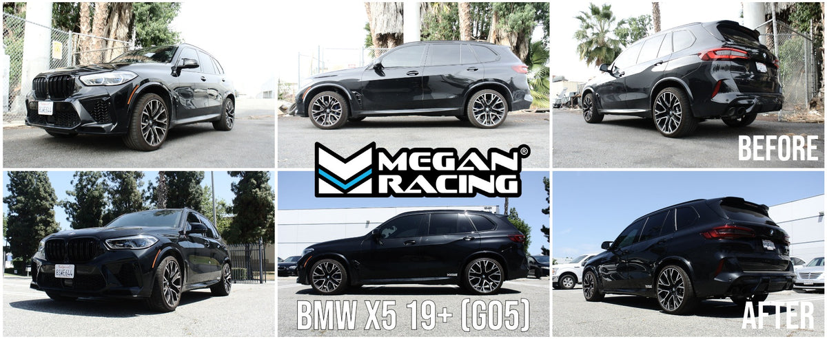 Megan Racing BMW X5M 19+ F95 / BMW X6M 19+ F96 / BMW X5 G05/X6 G06 19+ RWD/AWD 6/8CYL Euro Series Coilover Kit