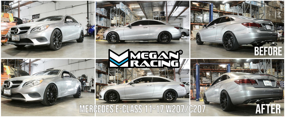 Megan Racing Mercedes E-Class 2011-2017 (W207/C207) Euro Series Coilover Kit