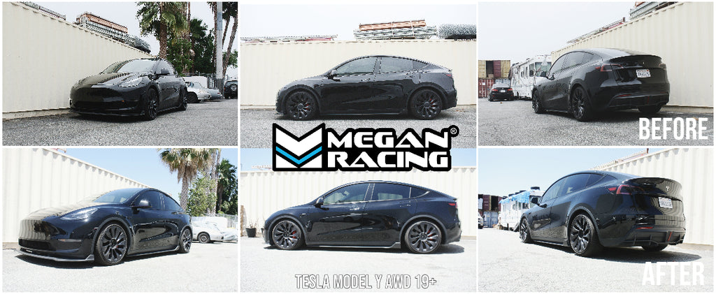 Megan Racing Tesla Model Y 19+ (AWD Only) Lowering Springs
