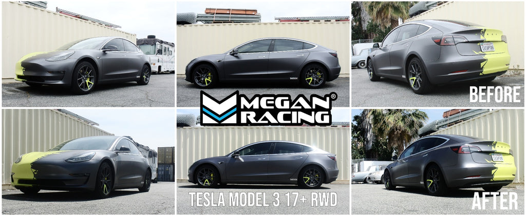 Megan Racing Tesla Model 3 17+ (RWD) Lowering Springs