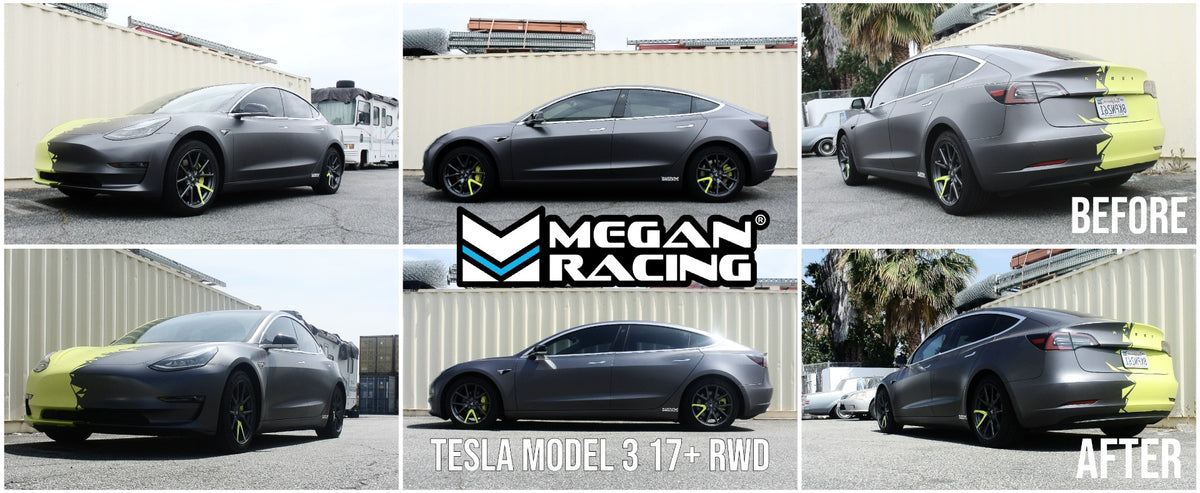 Megan Racing Tesla Model 3 17+ (RWD) Lowering Springs