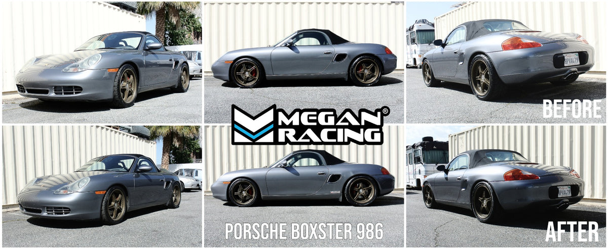 Megan Racing Porsche Boxster 97-04 (986) Euro II Coilover Kit
