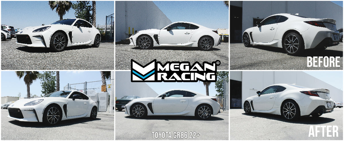 Megan Racing Toyota GR86 22+ Lowering Springs