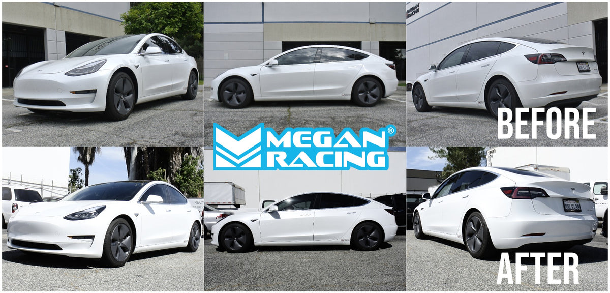 Megan Racing Tesla Model 3 17+ AWD (EXC RWD) Lowering Springs