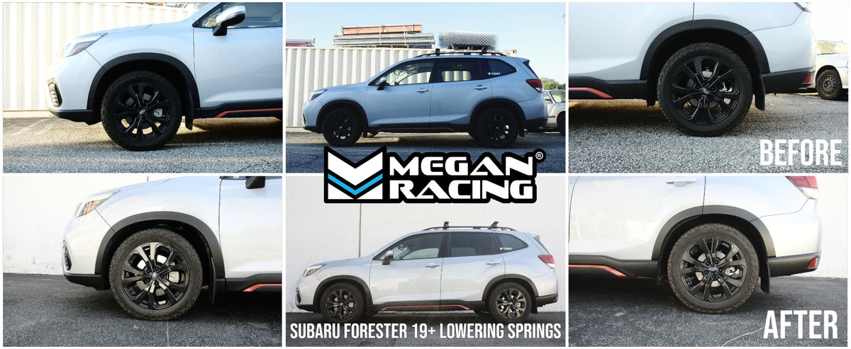 Megan Racing Subaru Forester 19+ Lowering Springs (Exc Wilderness)