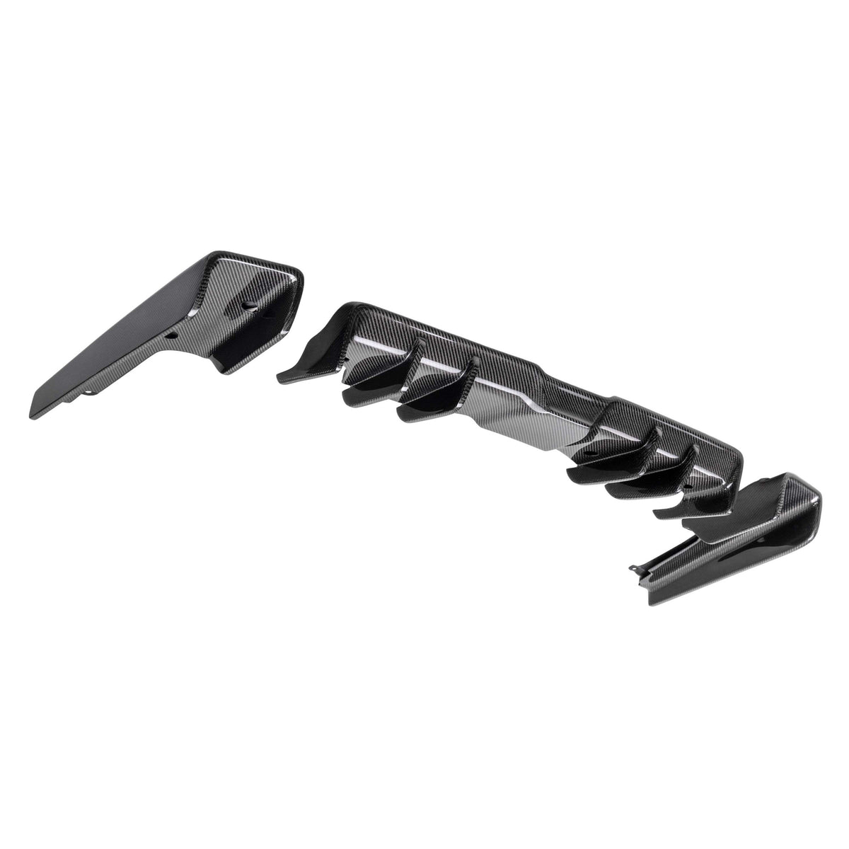 Seibon MB-Style Carbon Fiber Rear Diffuser For 2022-2026 Subaru WRX