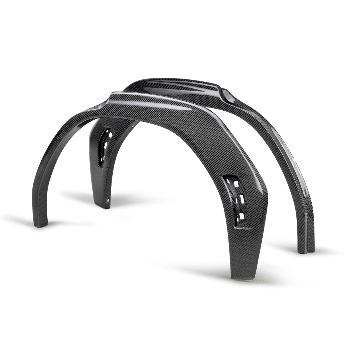 Seibon Carbon Fiber Rear Fender Trim For 2022-2026 Subaru WRX
