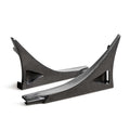 Seibon MB-Style Carbon Fiber Rear Side Skirt Extensions For 2023-2026 Honda Civic Type R